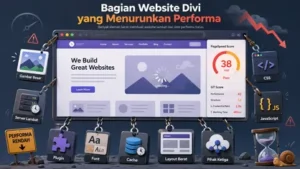 Bagian Website Divi yang Menurunkan Performa