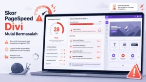 Skor PageSpeed Divi Mulai Bermasalah