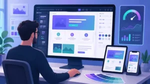 User Divi 5 sebagai Pengembang Website Sebelum Tes PageSpeed Insights